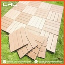 WPC Diy Decking Tile Light Grey