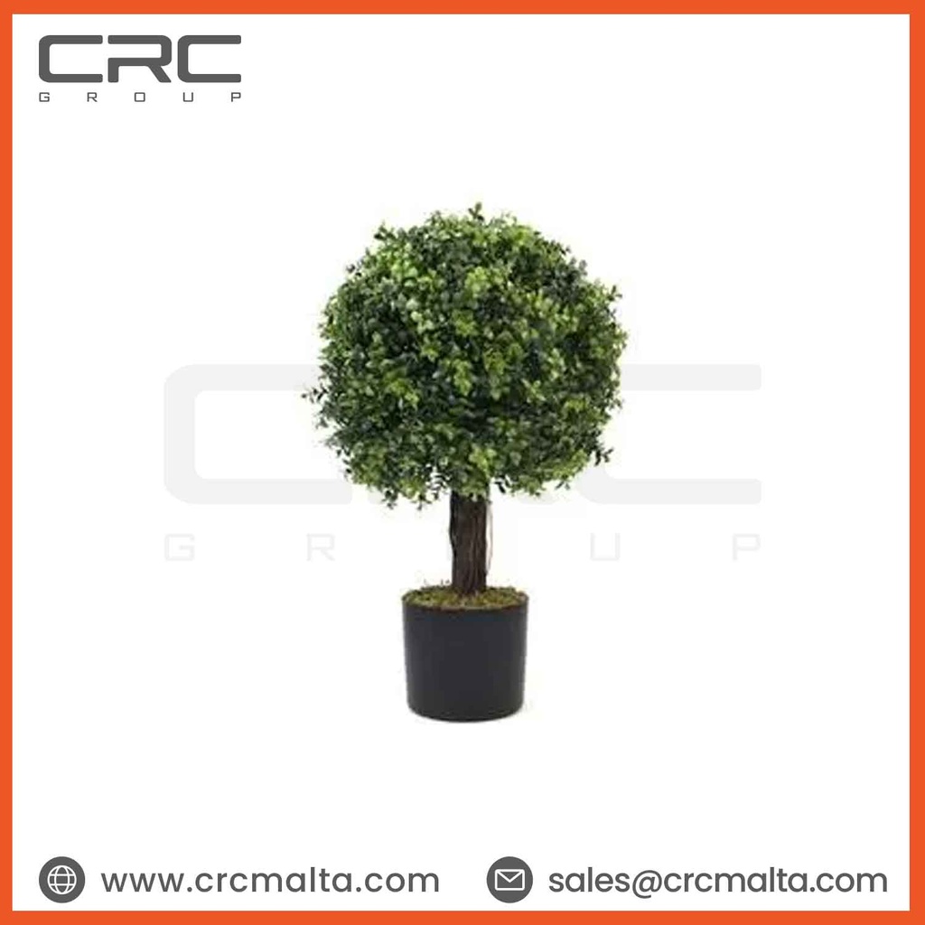 CRC Single Boxwood Ball Artificial Topiary