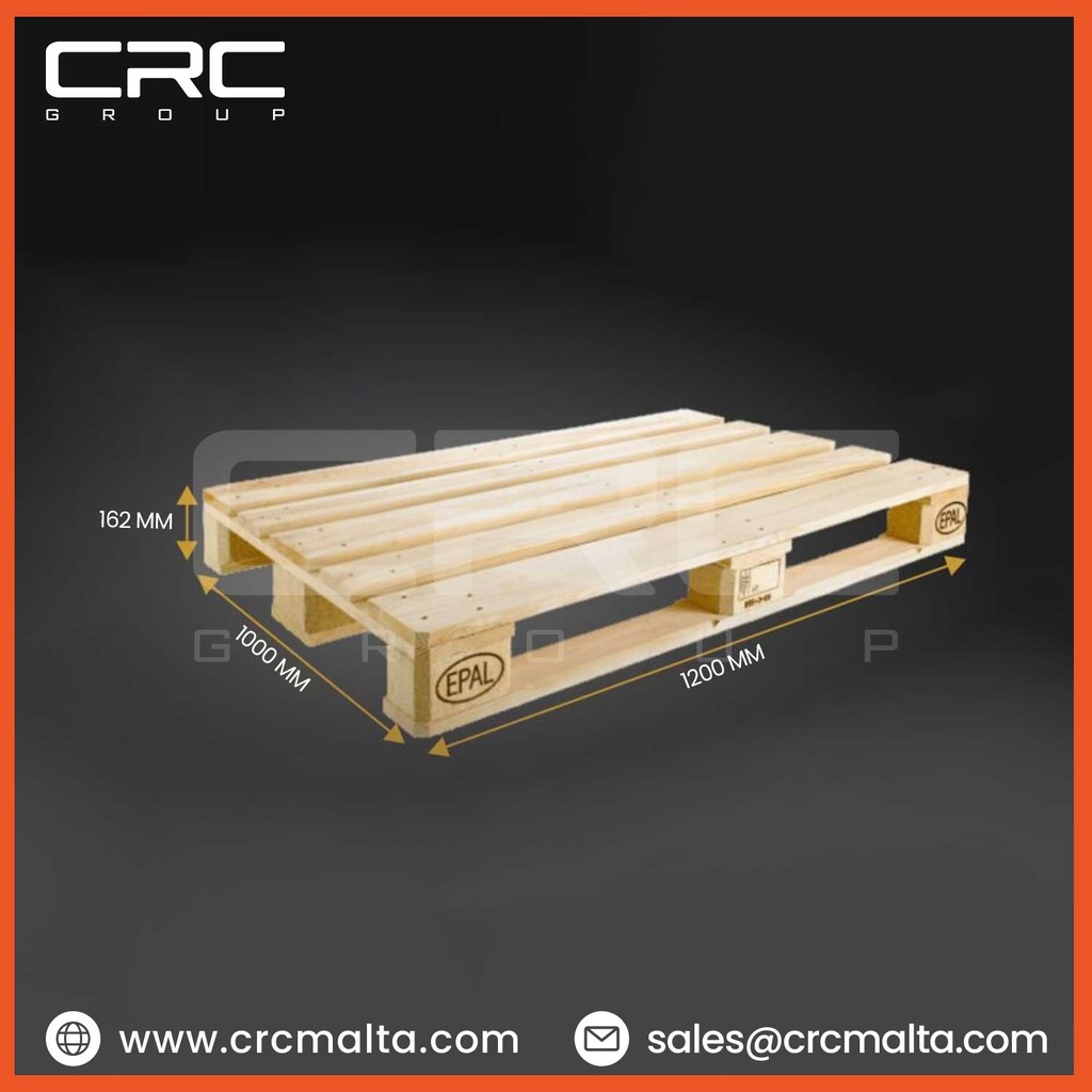 CRC EPAL Euro Pallet 1200x1000mm