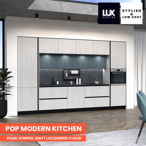 CRC POP Modern Kitchen in Matt Finish Malta